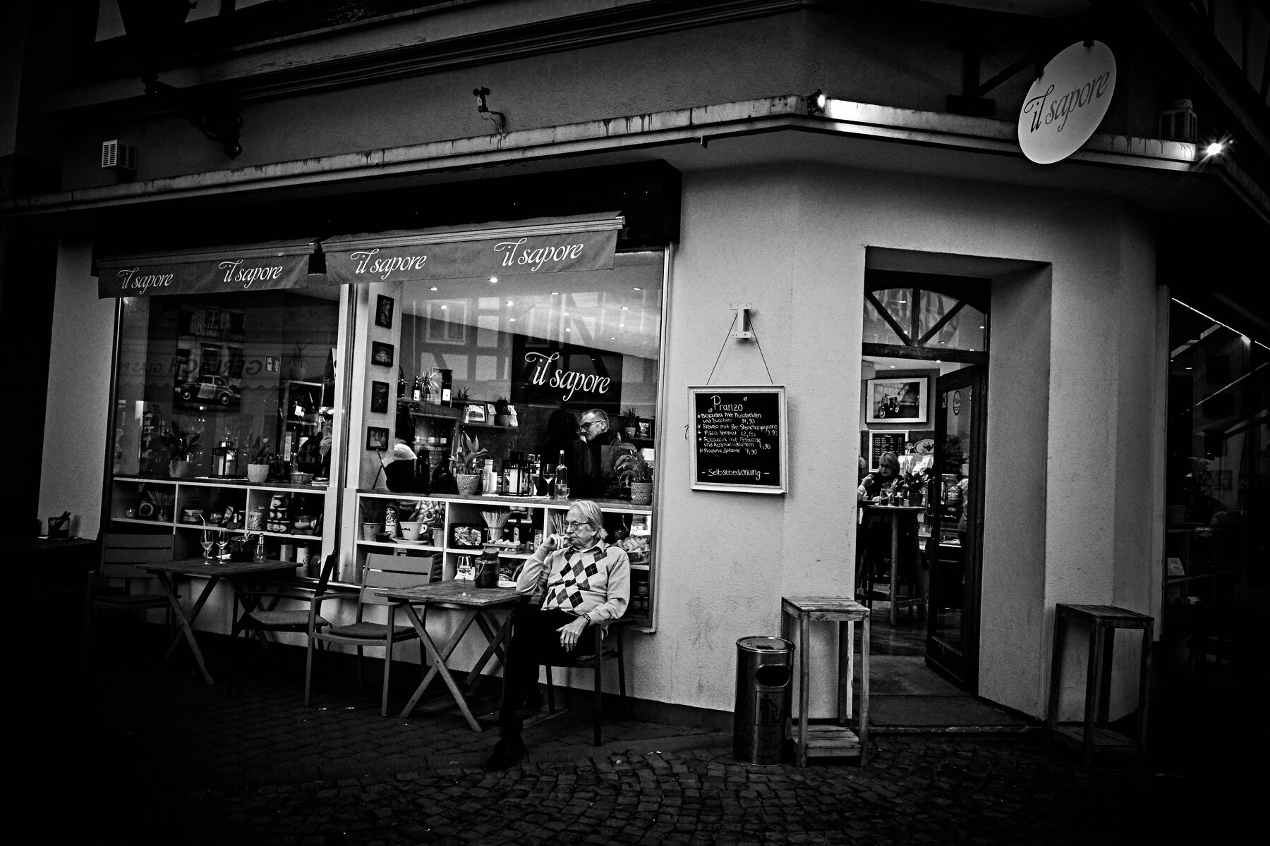 After hours, Marburg, Germany